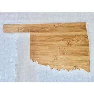 Bamboo State of Oklahoma Cutting board